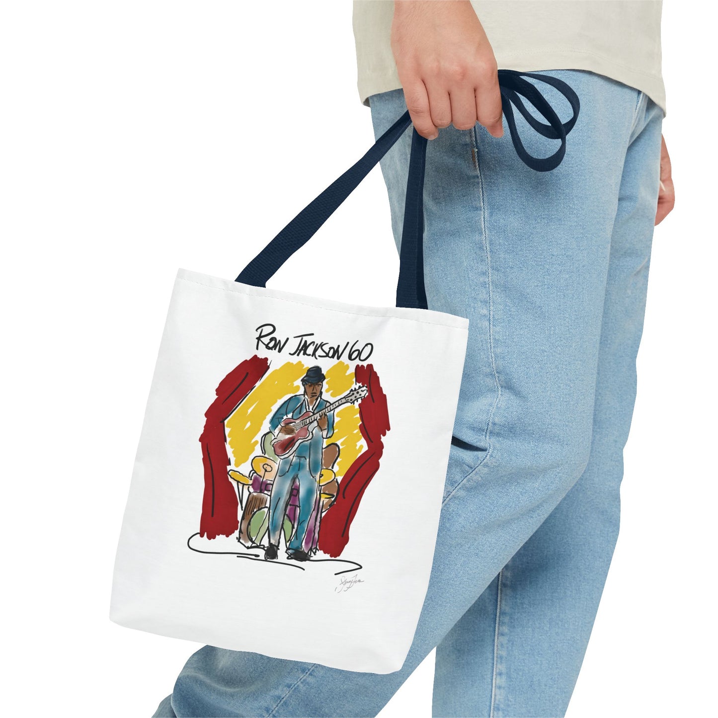 LIMITED EDITION Ron Jackson 60 Tour Bag | #RONJACKSON60 | Jazz Guitarist Tote & Collector’s Item