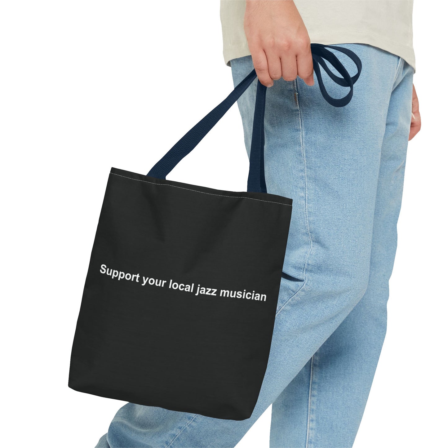 Support a 7-String Jazz Guitarist Tour Bag | Ron Jackson Music Logo Tote