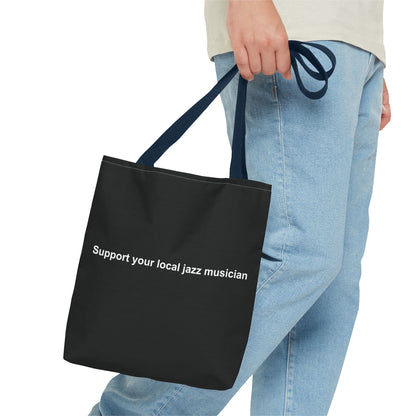Support a 7-String Jazz Guitarist Tour Bag | Ron Jackson Music Logo Tote