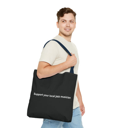 Support a 7-String Jazz Guitarist Tour Bag | Ron Jackson Music Logo Tote