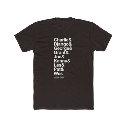 6 String Jazz Guitar Heroes Tee Shirt