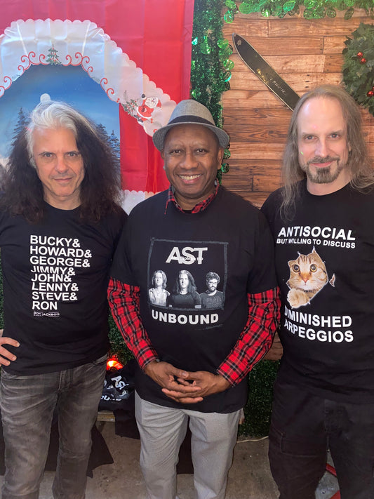 T-Shirt der 7-Saiter-Jazzgitarre-Legenden | Tribute-Kleidung für Gitarristen | Einzigartige Geschenke für Musikliebhaber