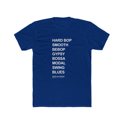 Ron's Jazz Styles T-Shirt | Conversation Piece Tee | Gifts for Musicians and Music Teachers