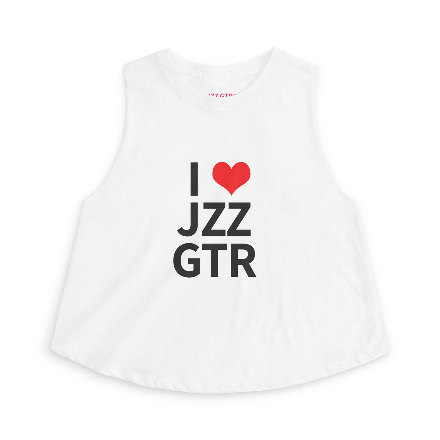 I Heart JZZ GTR™ Racerback Cropped Tank