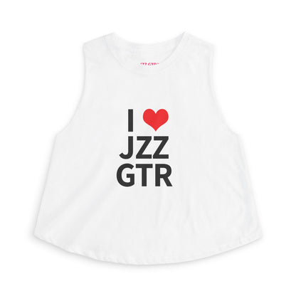 I Heart JZZ GTR™ Racerback Cropped Tank