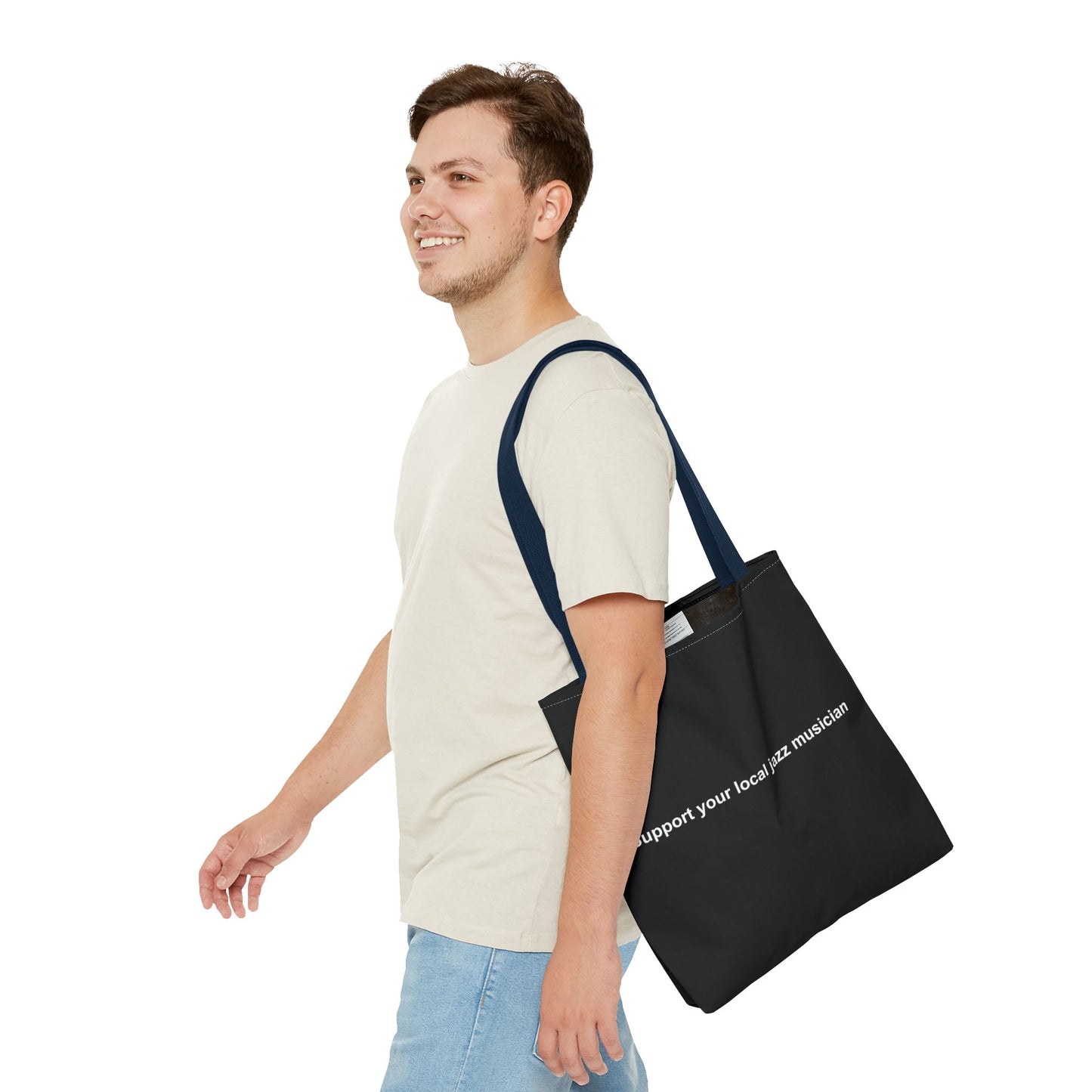 Support a 7-String Jazz Guitarist Tour Bag | Ron Jackson Music Logo Tote