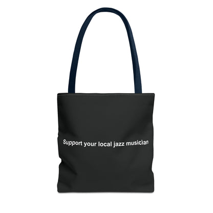 Support a 7-String Jazz Guitarist Tour Bag | Ron Jackson Music Logo Tote