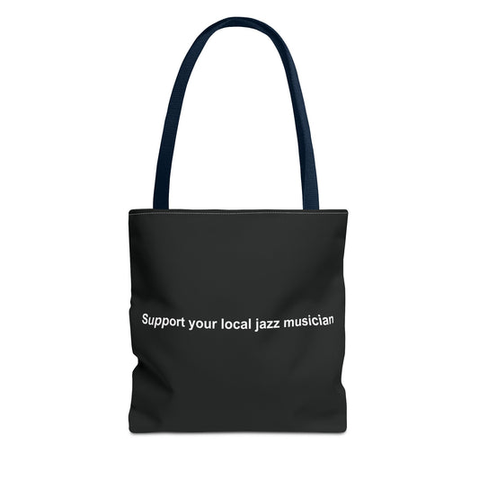 Support a 7-String Jazz Guitarist Tour Bag | Ron Jackson Music Logo Tote