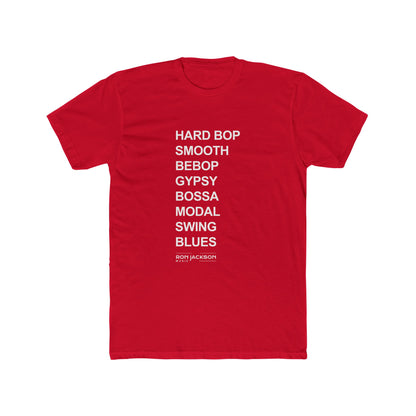 Ron's Jazz Styles T-Shirt | Conversation Piece Tee | Gifts for Musicians and Music Teachers
