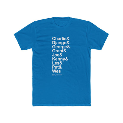 6 String Jazz Guitar Heroes Tee Shirt