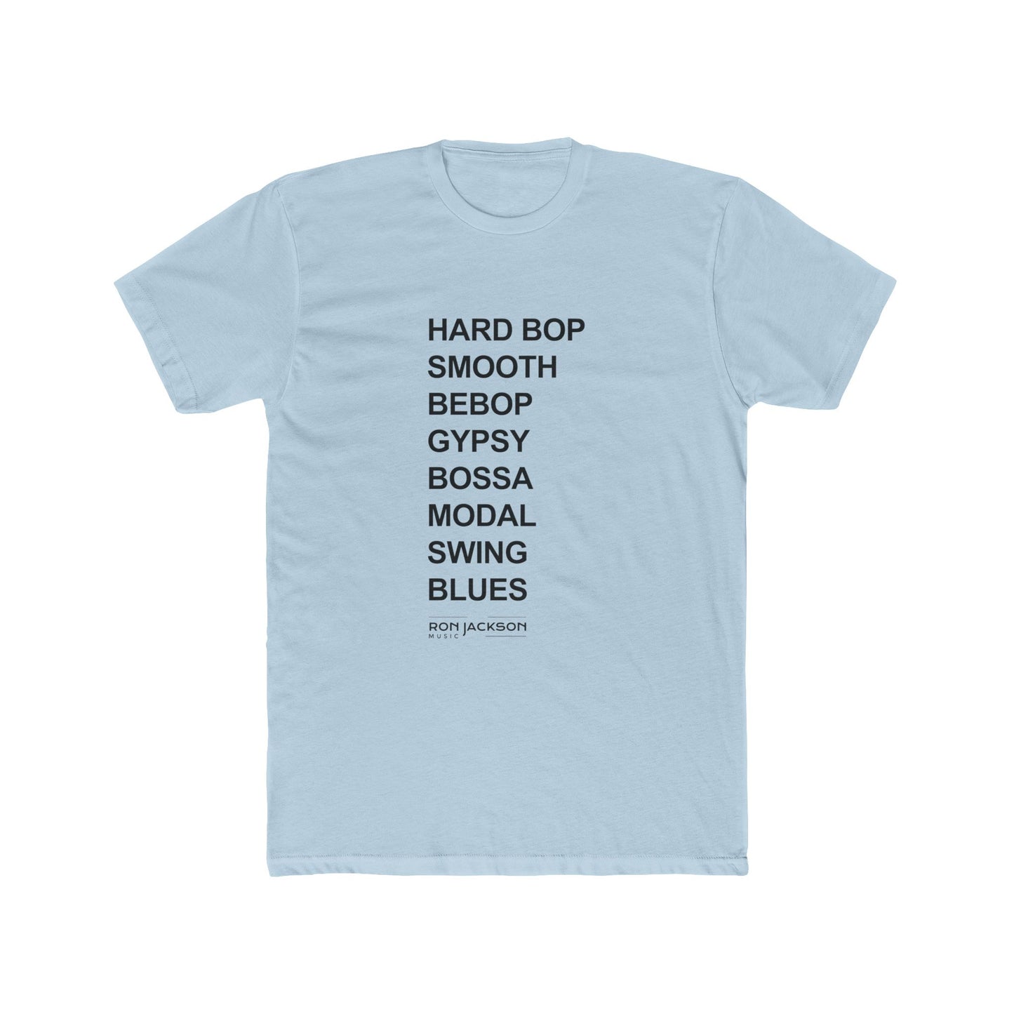 Ron's Jazz Styles T-Shirt | Conversation Piece Tee | Gifts for Musicians and Music Teachers