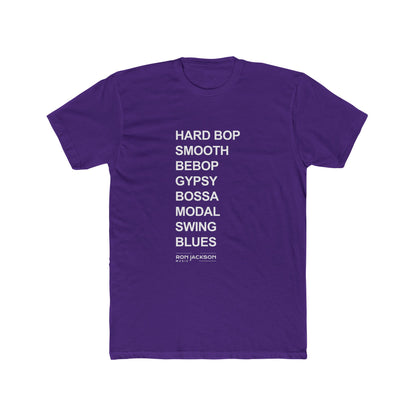 Ron's Jazz Styles T-Shirt | Conversation Piece Tee | Gifts for Musicians and Music Teachers