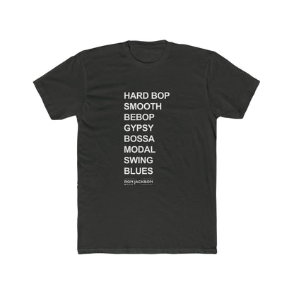 Ron's Jazz Styles T-Shirt | Conversation Piece Tee | Gifts for Musicians and Music Teachers