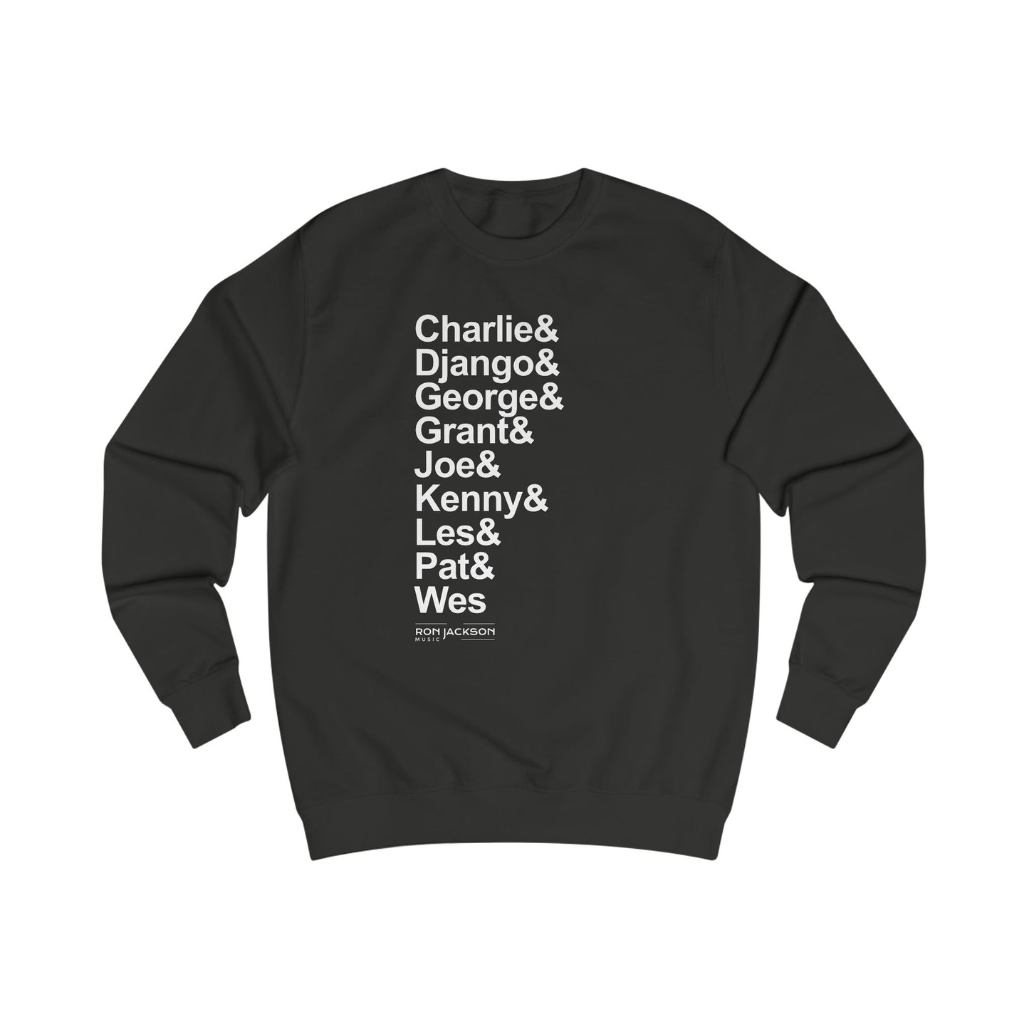 Sudadera de seis cuerdas Jazz Guitar Heroes | Tributo a un guitarrista icónico | Ropa abrigada para fanáticos de la música | Regalo perfecto para guitarristas