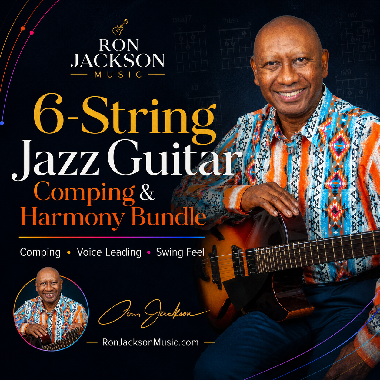 6-String Jazz Guitar Comping & Harmony Bundle