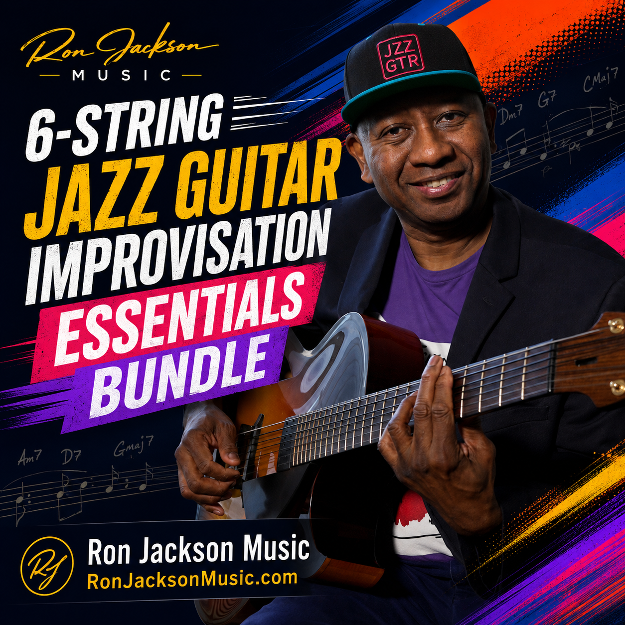 6-String Jazz Guitar Improvisation Essentials Bundle