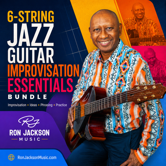 6-String Jazz Guitar Improvisation Essentials Bundle