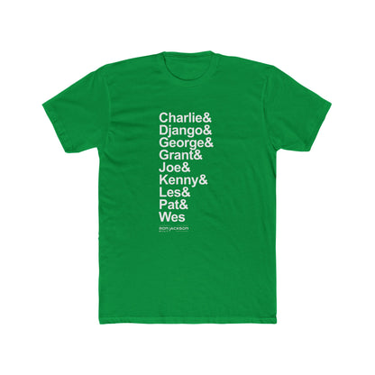 6 String Jazz Guitar Heroes Tee Shirt