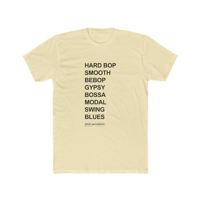 Ron's Jazz Styles T-Shirt | Conversation Piece Tee | Gifts for Musicians and Music Teachers