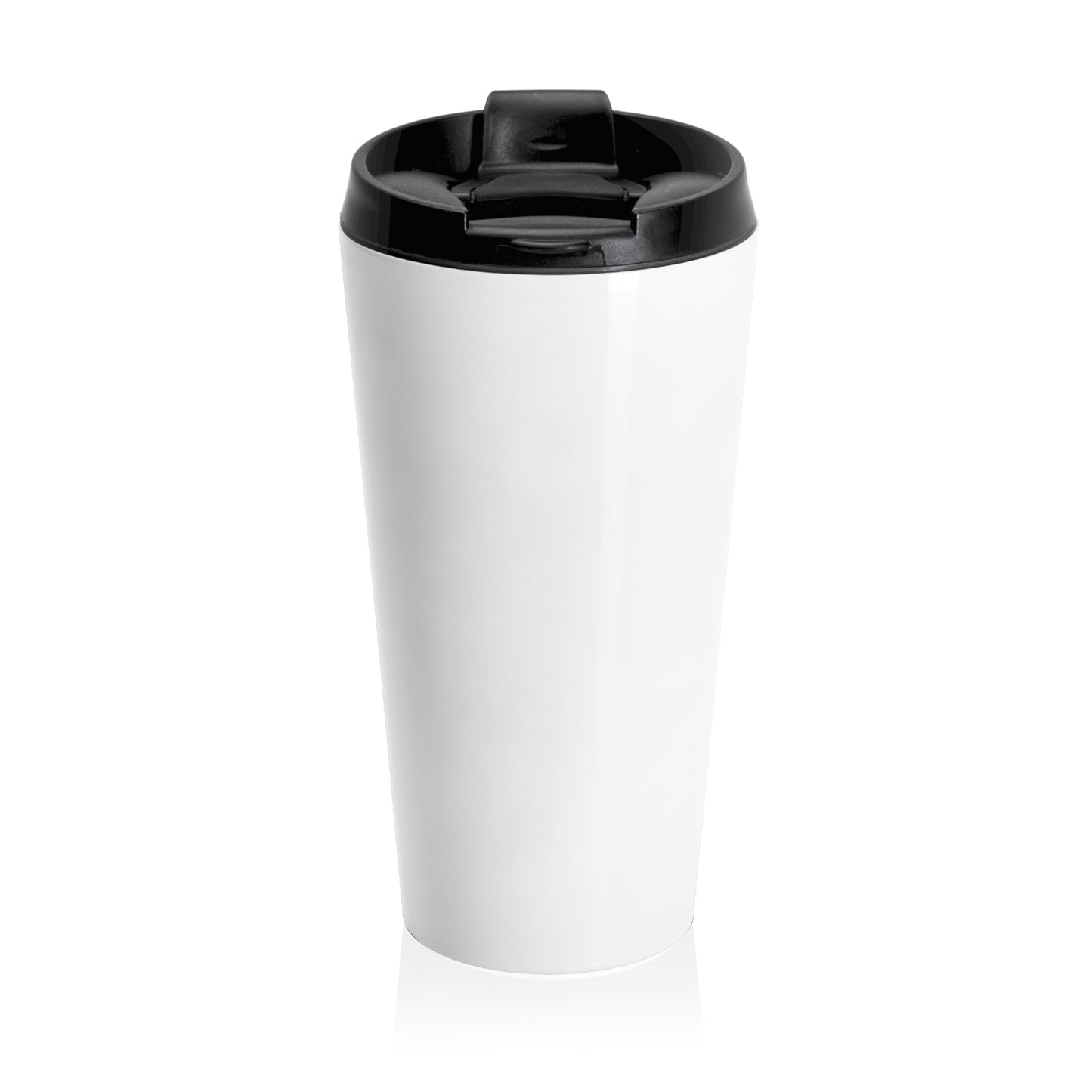 But Did You Practice? Black Stainless Steel Travel Mug (15 oz)