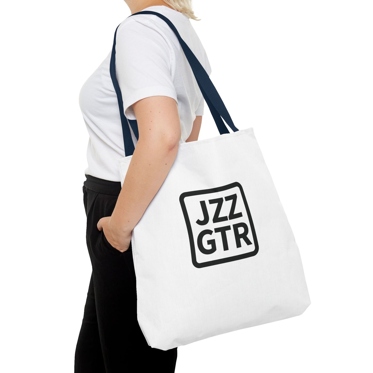JZZ GTR® Logo Tour Bag | Jazz Guitar Tote | Musician Gear Bag | Jazz Club & Touring Tote