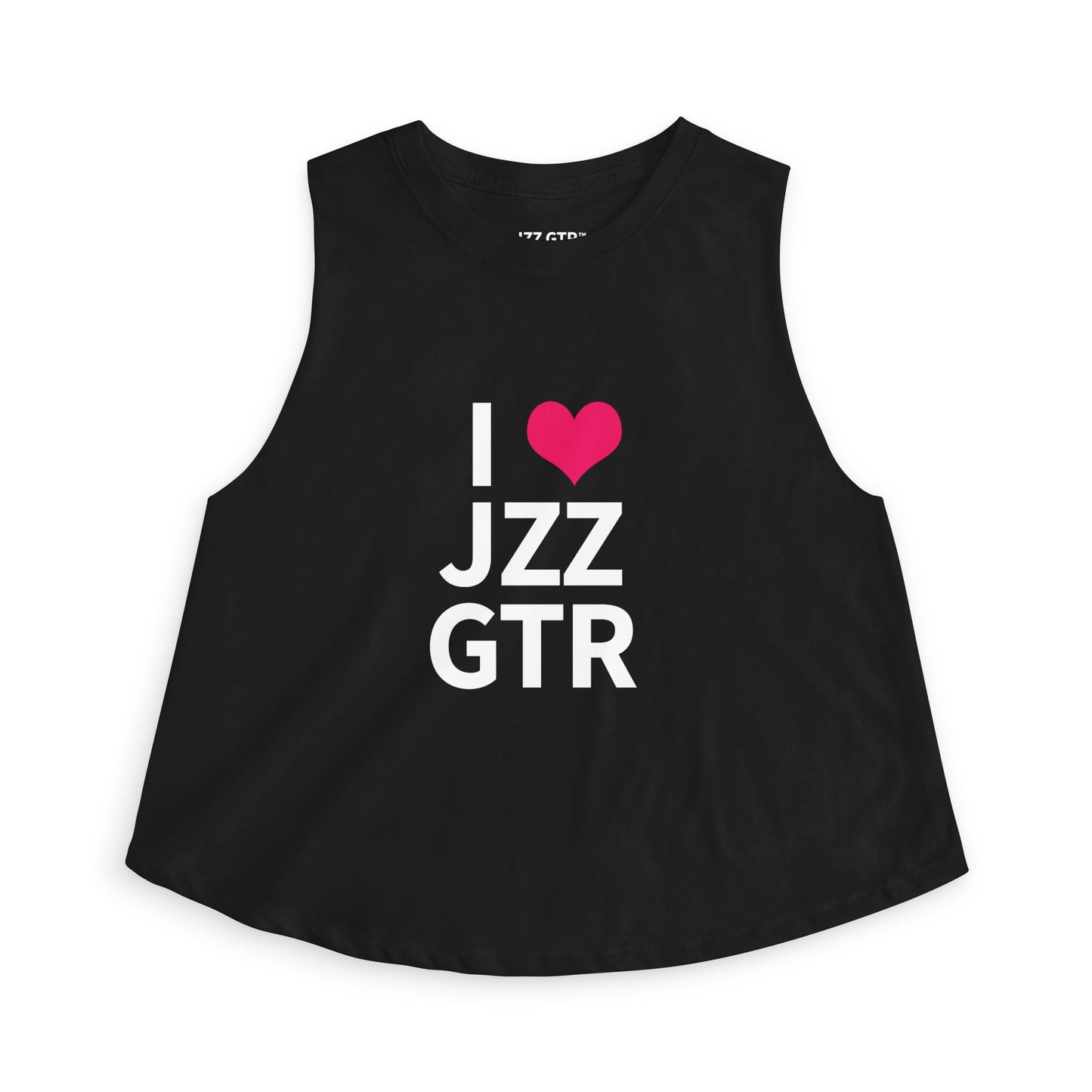 I Heart JZZ GTR™ Racerback Cropped Tank