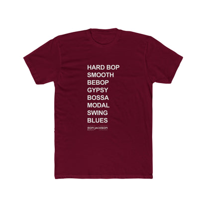 Ron's Jazz Styles T-Shirt | Conversation Piece Tee | Gifts for Musicians and Music Teachers