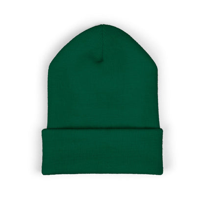 Pink Embroidered JZZ GTR® Beanie Hat | Warm Jazz Guitar Winter Style