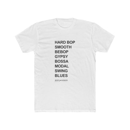 Ron's Jazz Styles T-Shirt | Conversation Piece Tee | Gifts for Musicians and Music Teachers