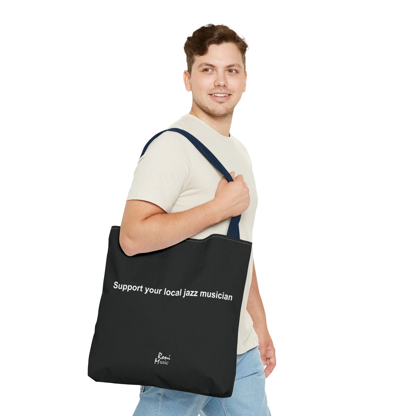 Support a 7-String Jazz Guitarist Tour Bag | Ron Jackson Music Logo Tote