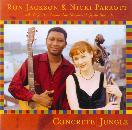 Autographed CD – Concrete Jungle Jazz Duo Collaboration | Signed by Ron Jackson  | Caribbean‑flavored, Latin‑infused grooves