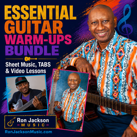 Essential Guitar Warm-Ups Bundle | Sheet Music, TABS & Video Lessons