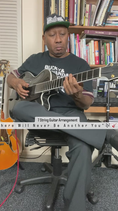 7-String Jazz Guitar Arrangement | Iconic Jazz Standard Learning | "There Will Never Be Another You" Tutorial | Solo Performance Preparation