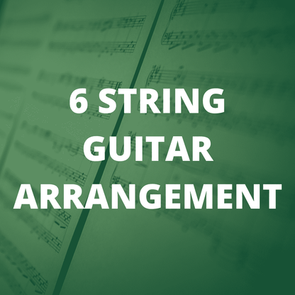 6 String Guitar Chord Melody Arrangement "Stella By Starlight" Chord Melody Arrangement-TABS-Sheet Music-Lesson-Video