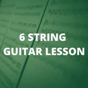6 String Guitar Lesson-Beginner Solo Improvisation on Jazz C Blues Lesson