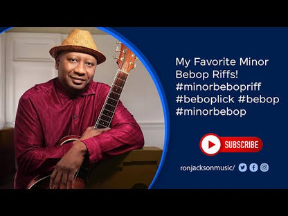 6 String Jazz Guitar Lick | My Favorite Minor Bebop Riffs