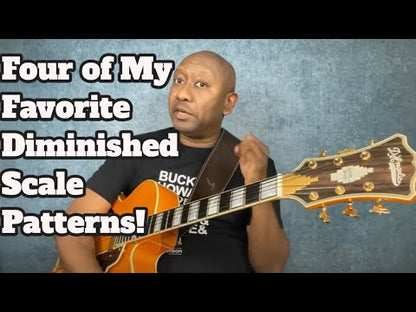 My Favorite Diminished Patterns Riffs 6 String Jazz Guitar Lesson
